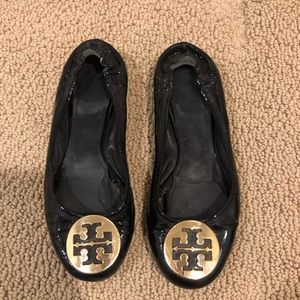 Tory Burch Patent Leather Flats in Size 7